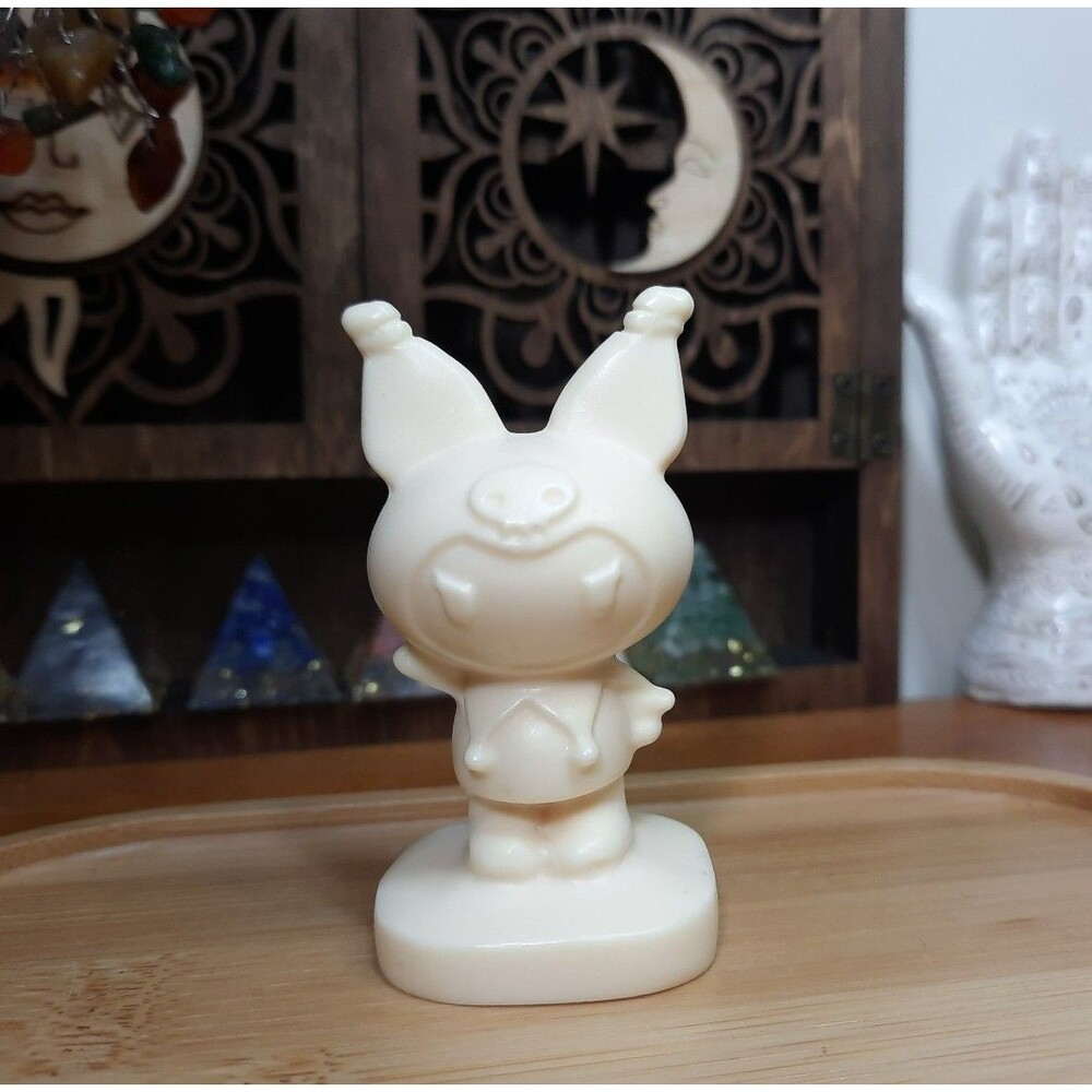 Hand Carved Kuromi Tagua Nut Figure